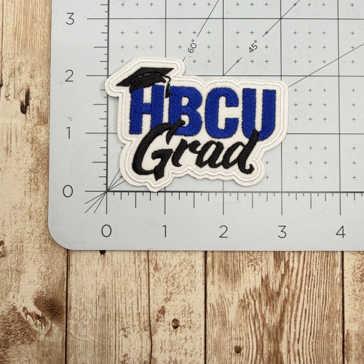 HBCU Grad Iron On Patch