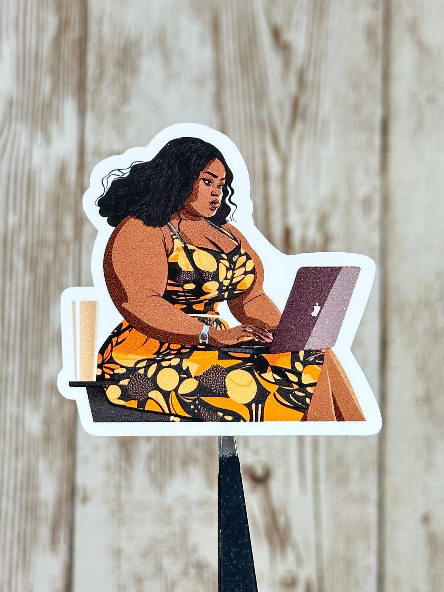 Seated Writer 2