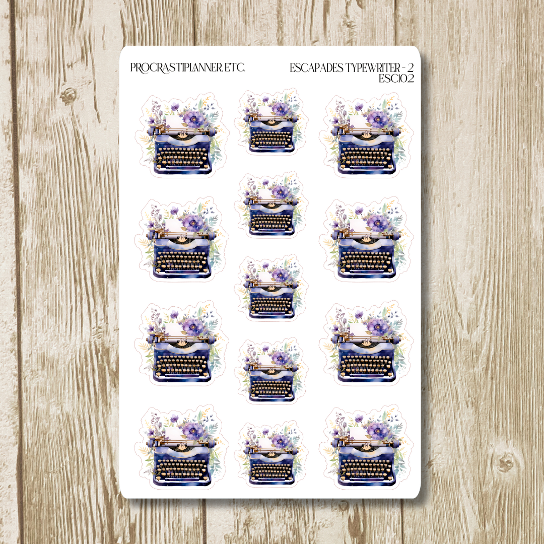 Escapades Typewriter 2