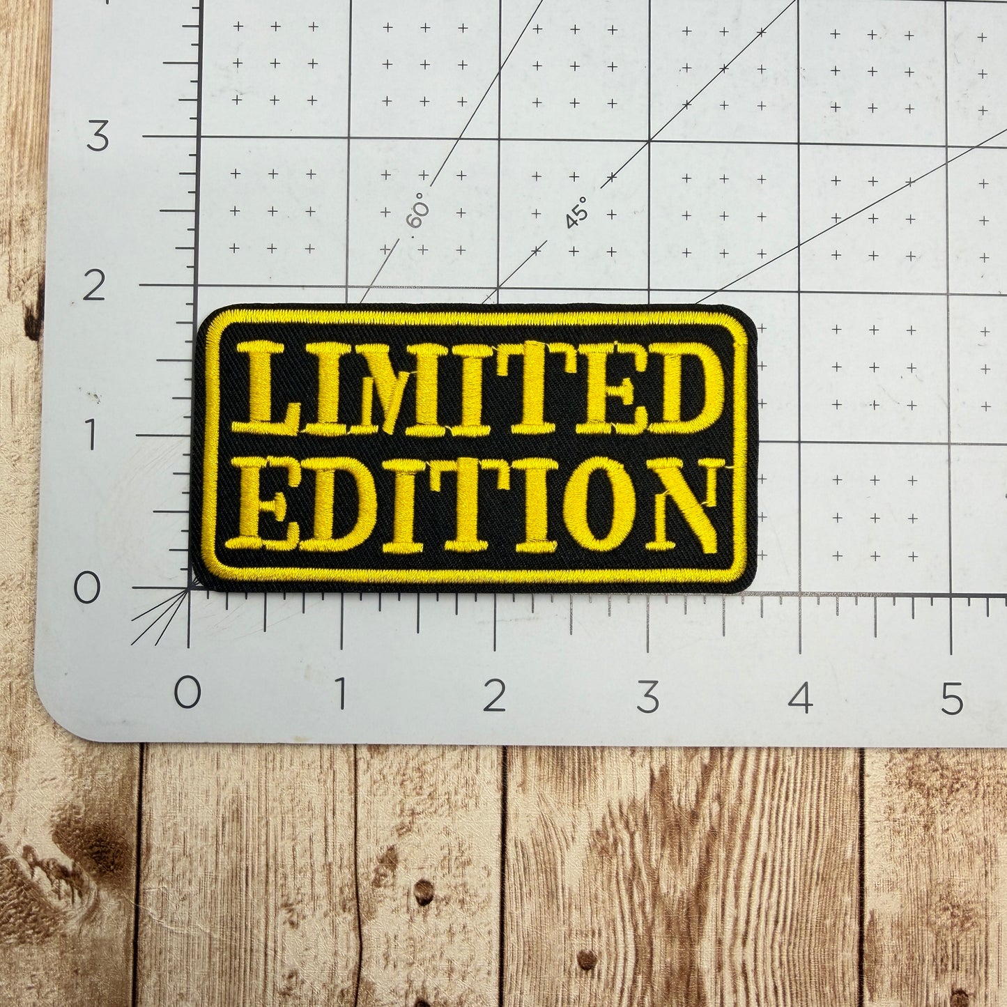 Limited Edition (Gold) Iron On Patch