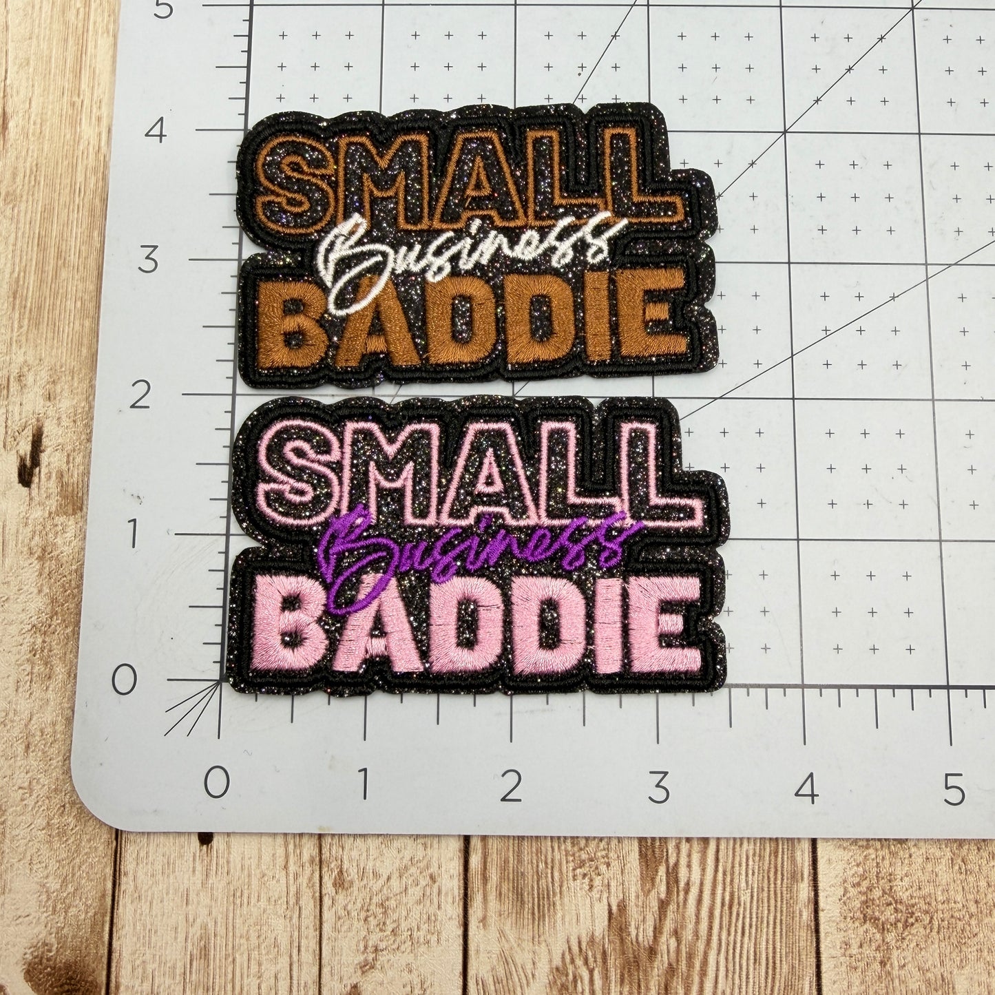 Small Business Baddie Iron On Patch