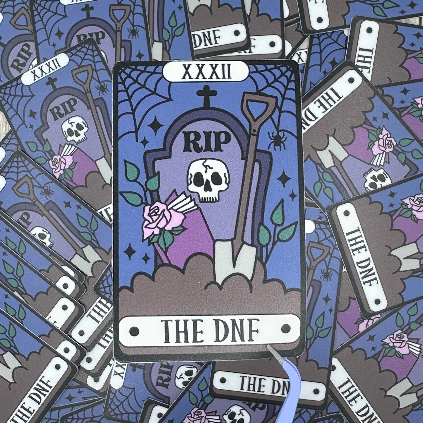 The DNF Tarot Card Waterproof Sticker, Decal
