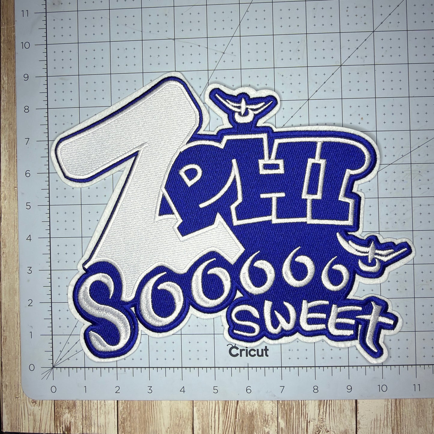 Z-Phi So Sweet Iron On Patch - Two Sizes