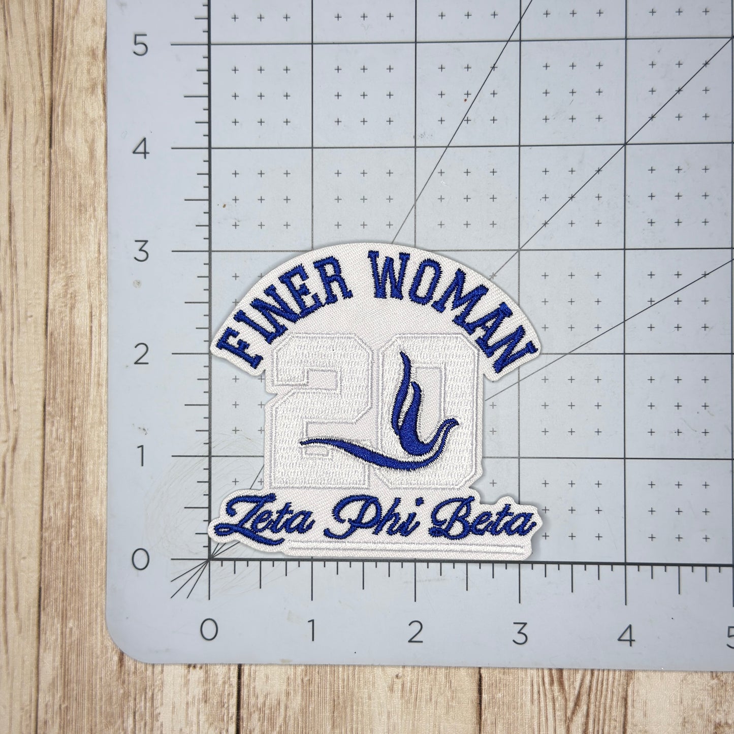 Finer Woman 20 with Dove Iron On Patch