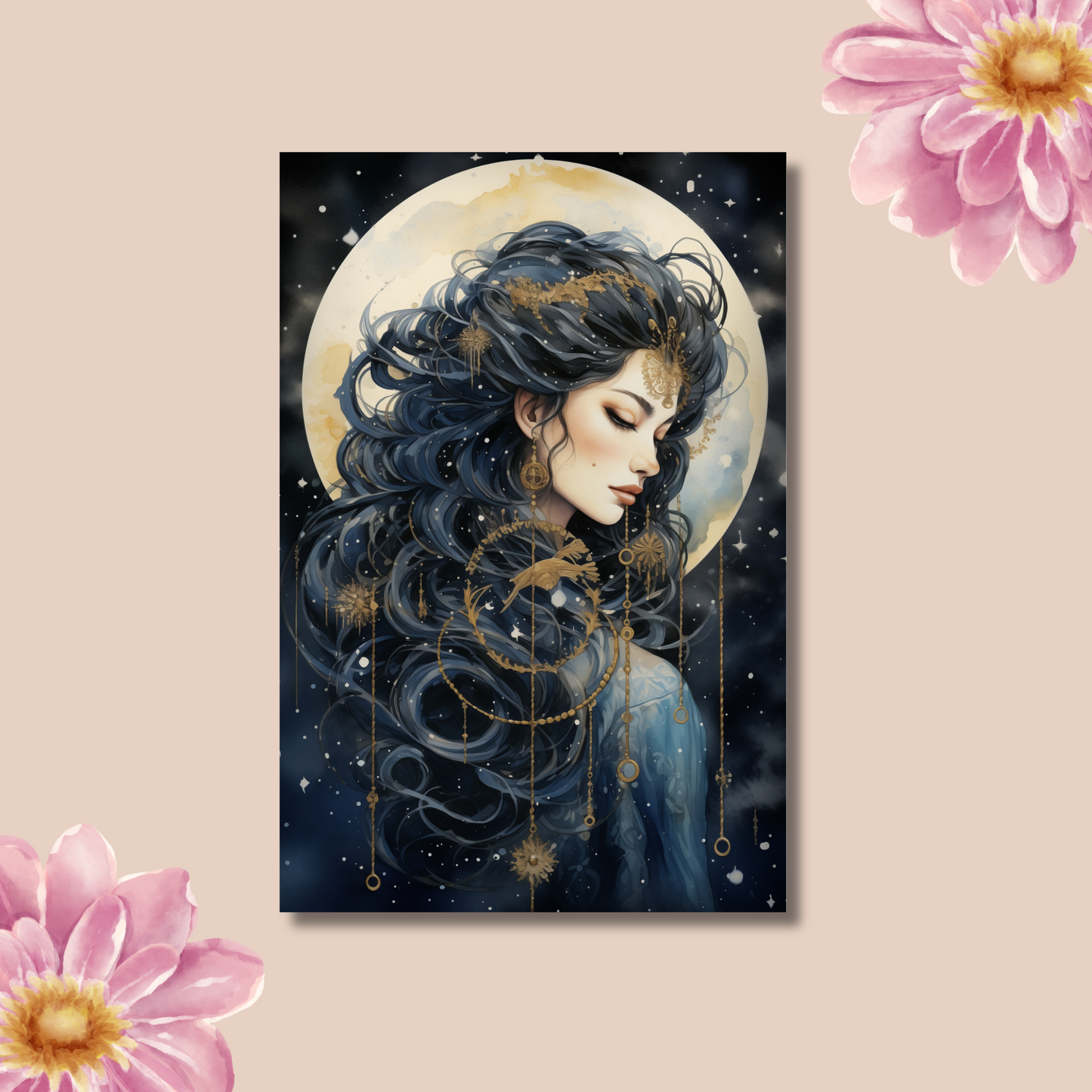 Moonlight 2 | 4x6 Colorful Kindle Case Inserts | Photo Paper or Laminated
