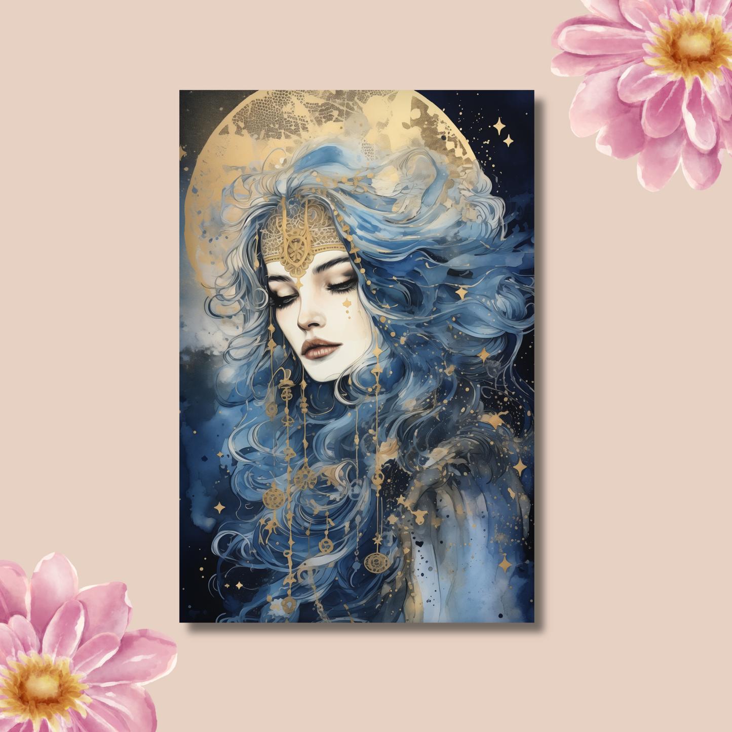 Moonlight 2 | 4x6 Colorful Kindle Case Inserts | Photo Paper or Laminated