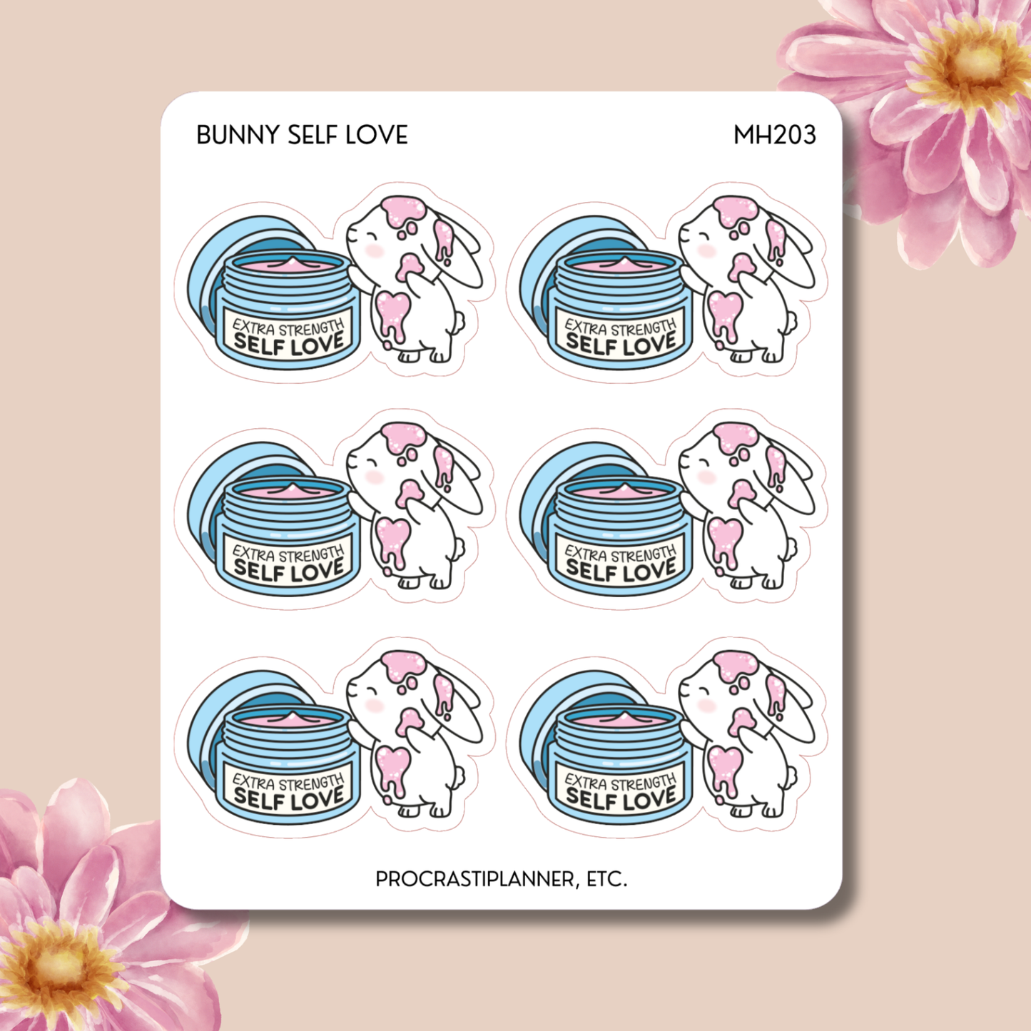 Bunny Self Love Deco