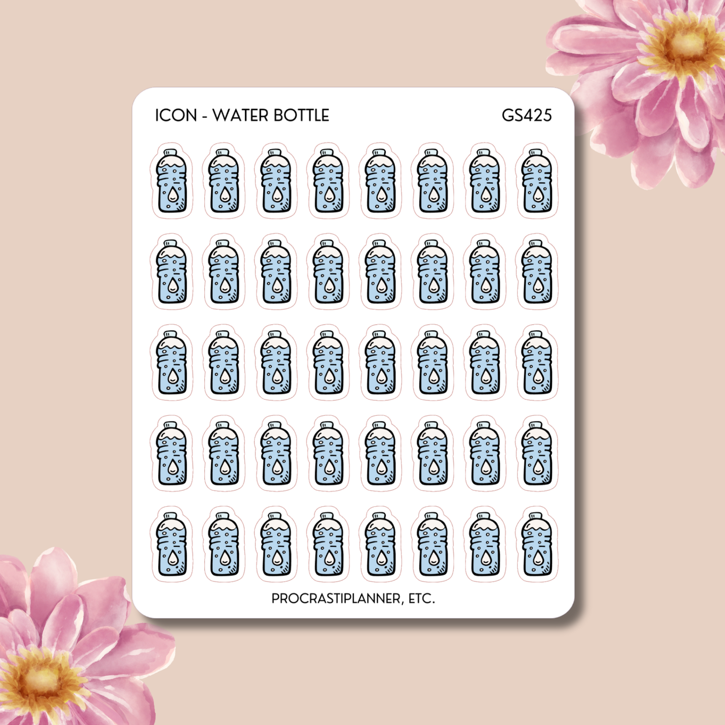 Water Bottle Icon