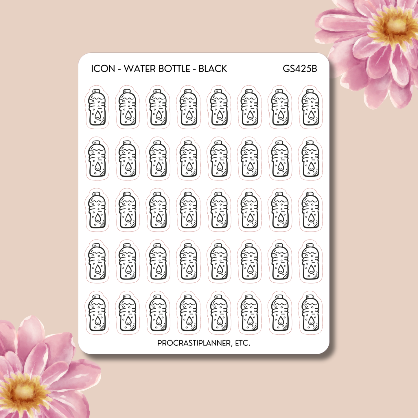 Water Bottle Icon