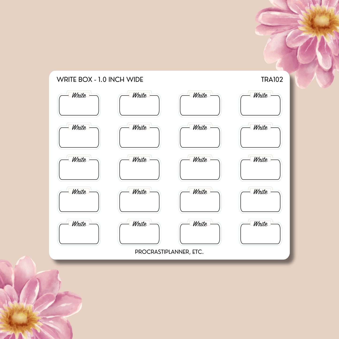 Write Blocks Word Count or Time Block Trackers