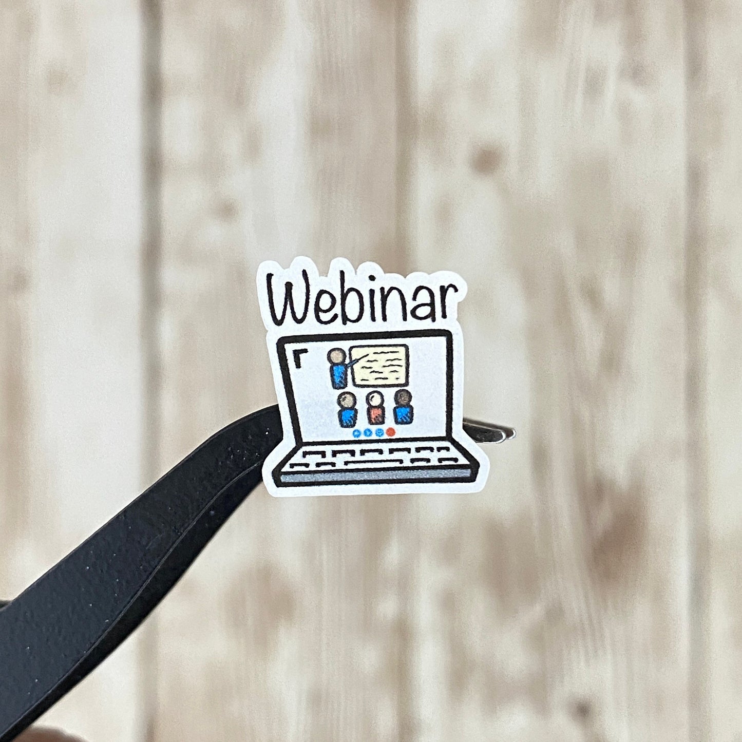 Virtual Normal - Webinar Laptop Planner Stickers