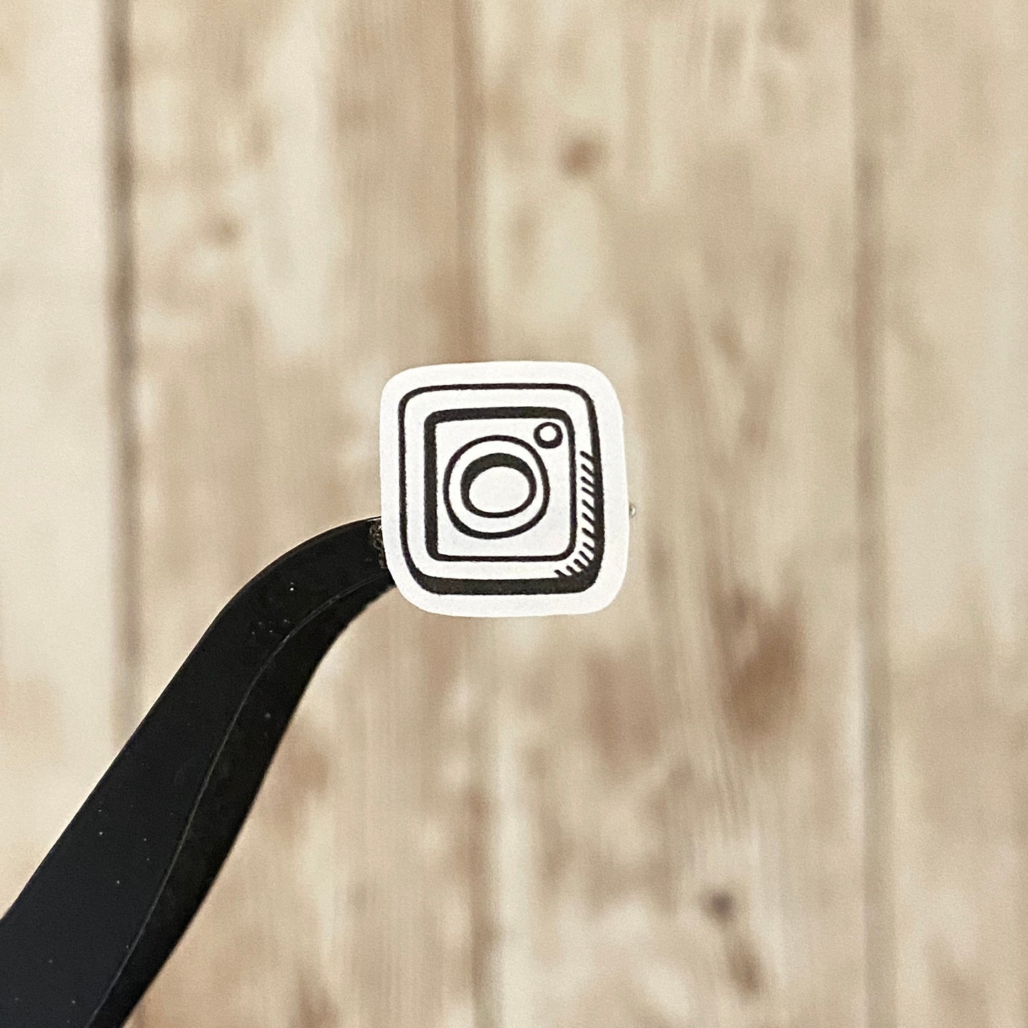 Instagram Social Media Icon Planner Stickers