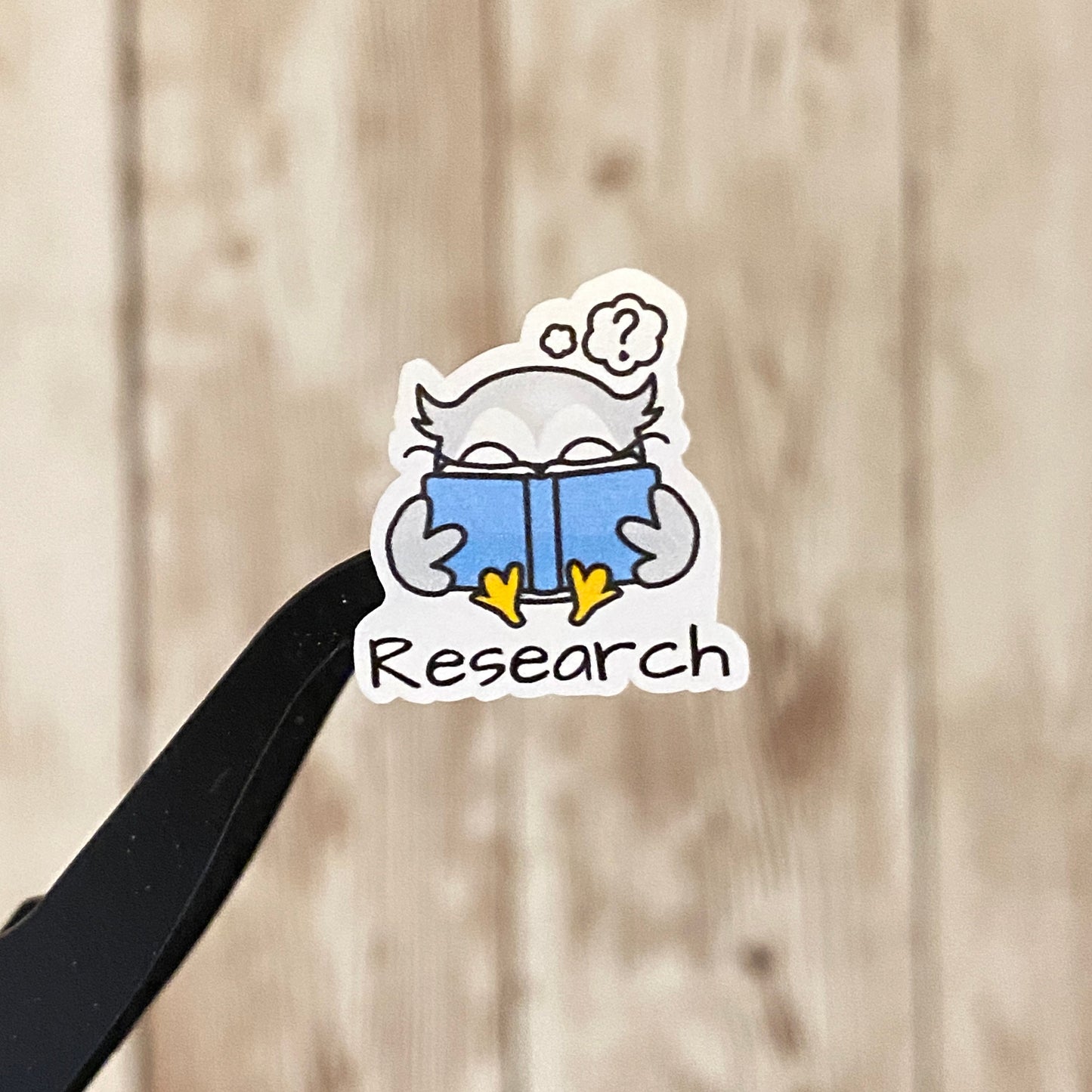 Owl Writing Theme - Research Planner Stickers