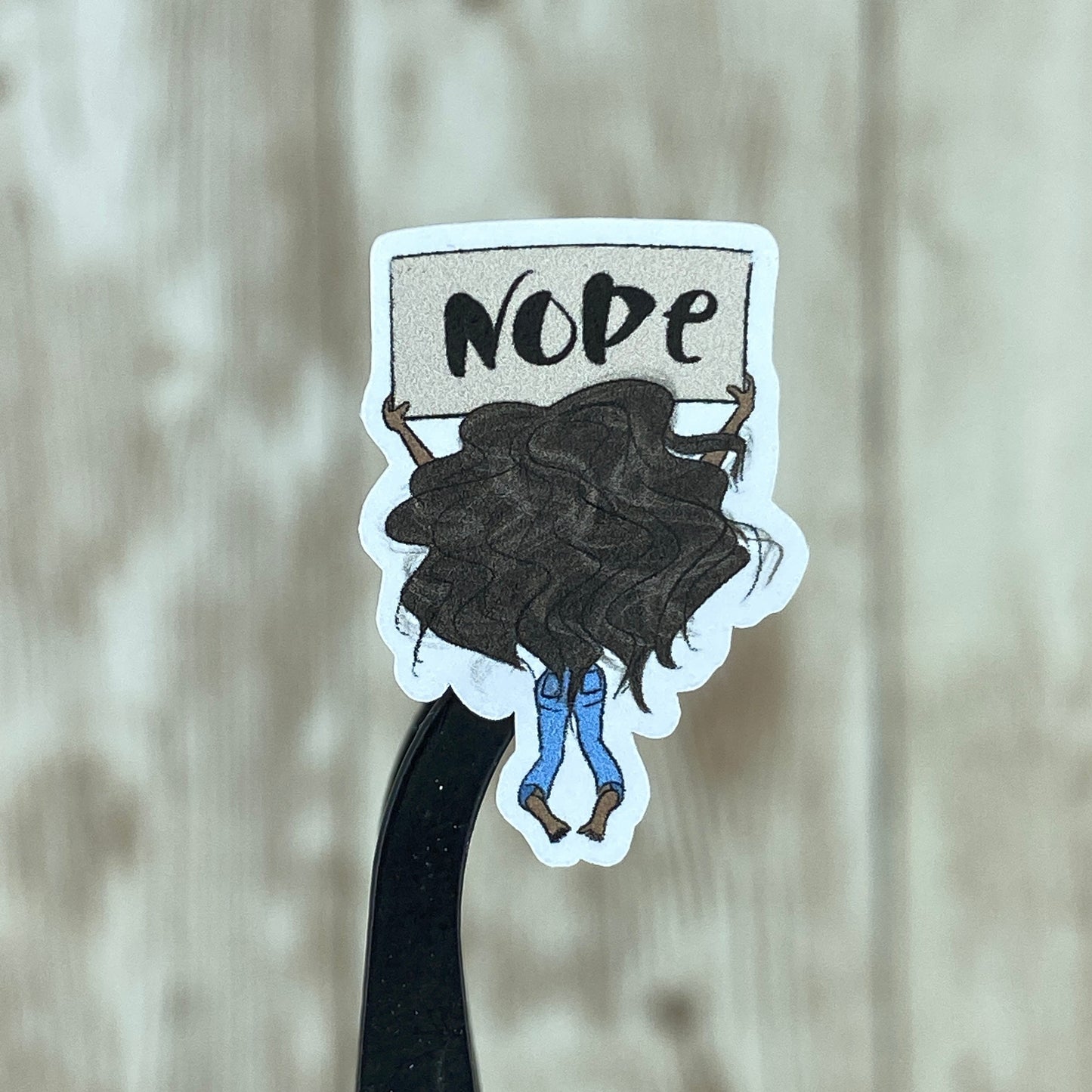 Nope Mood Planner Sticker