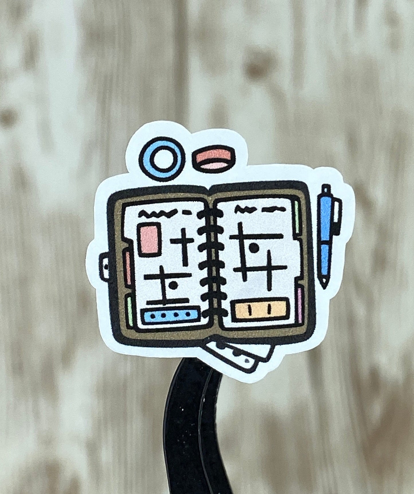 Open Face Disc Planner - Planner Stickers for Agendas, Journals and Scrapbooking