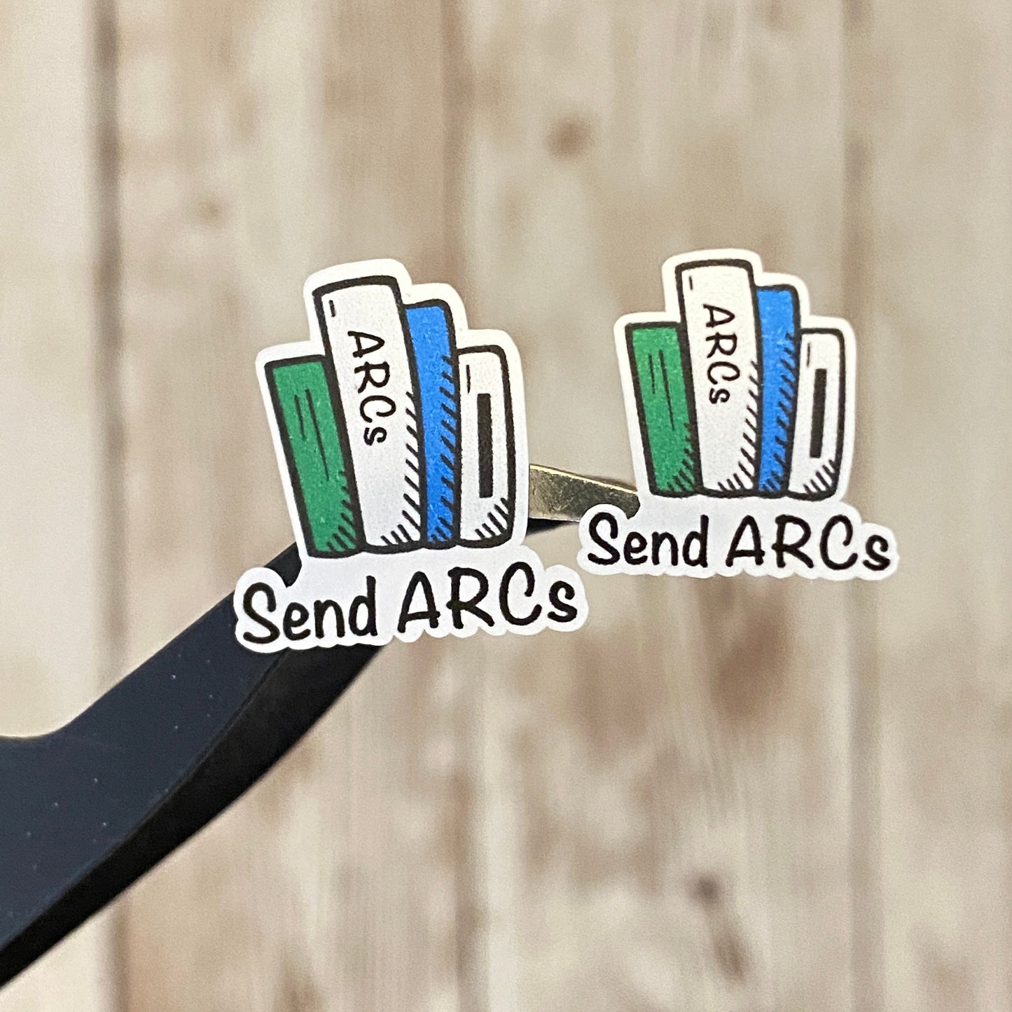 Send ARCs Book Launch Planner Stickers Regular and Mini Size