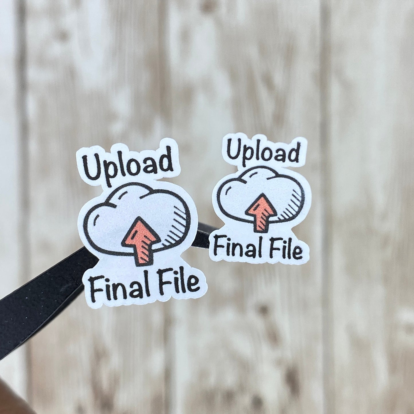 Upload Final File Book Launch Planner Stickers Regular and Mini Size