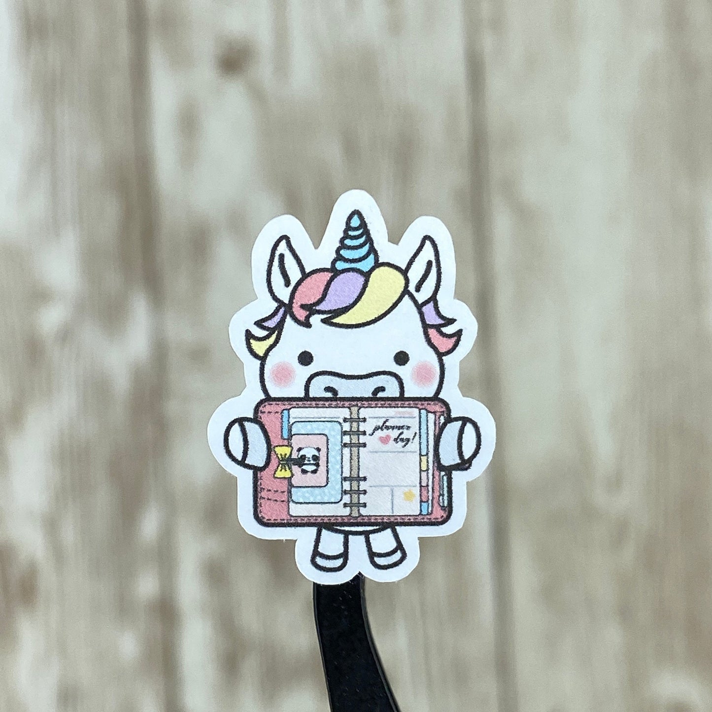 2021 National Sticker Day Unicorn Planner Addict Stickers