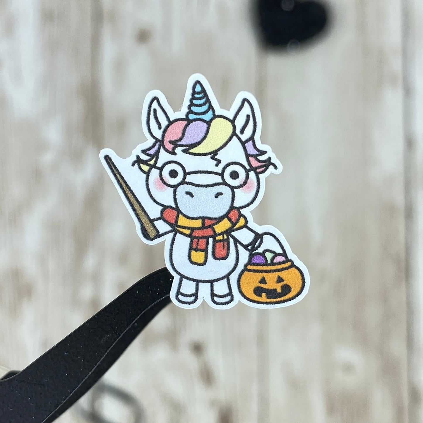 Halloween Unicorn Planner Stickers