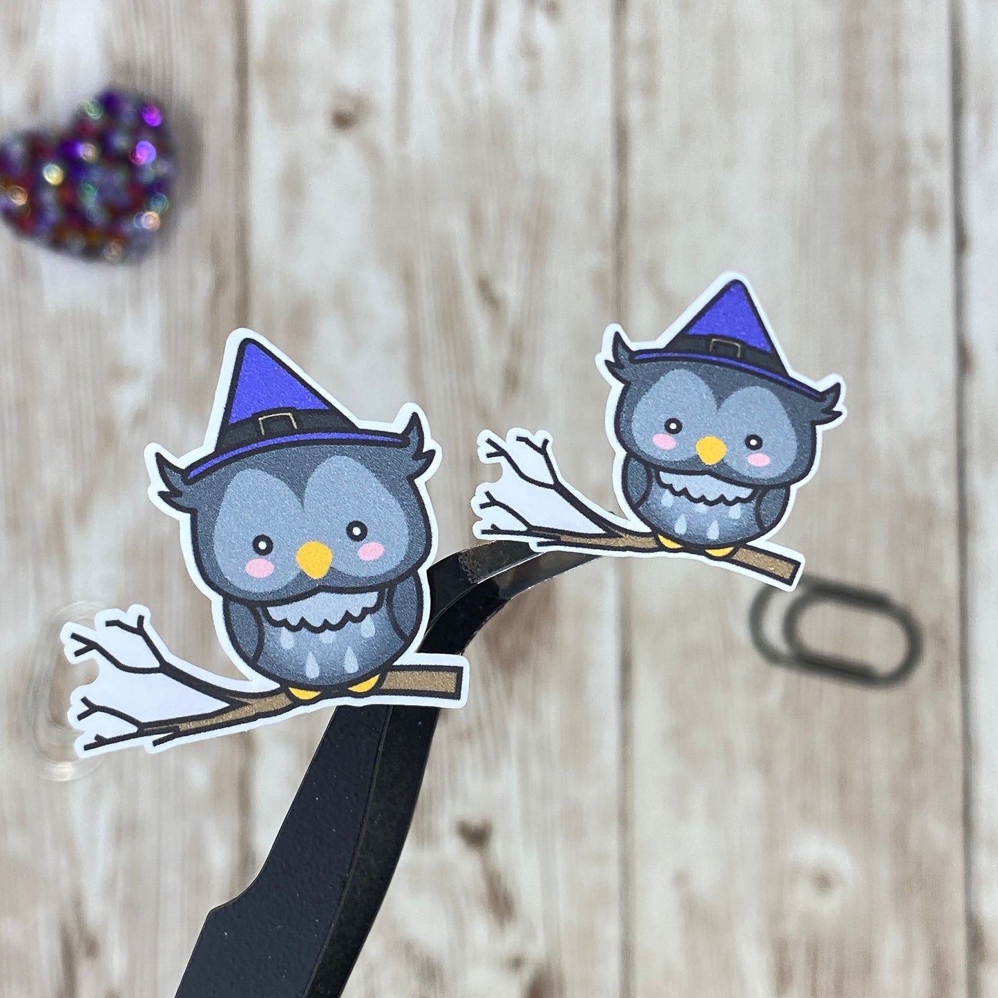 Owl Witch - Halloween Owls Planner Stickers