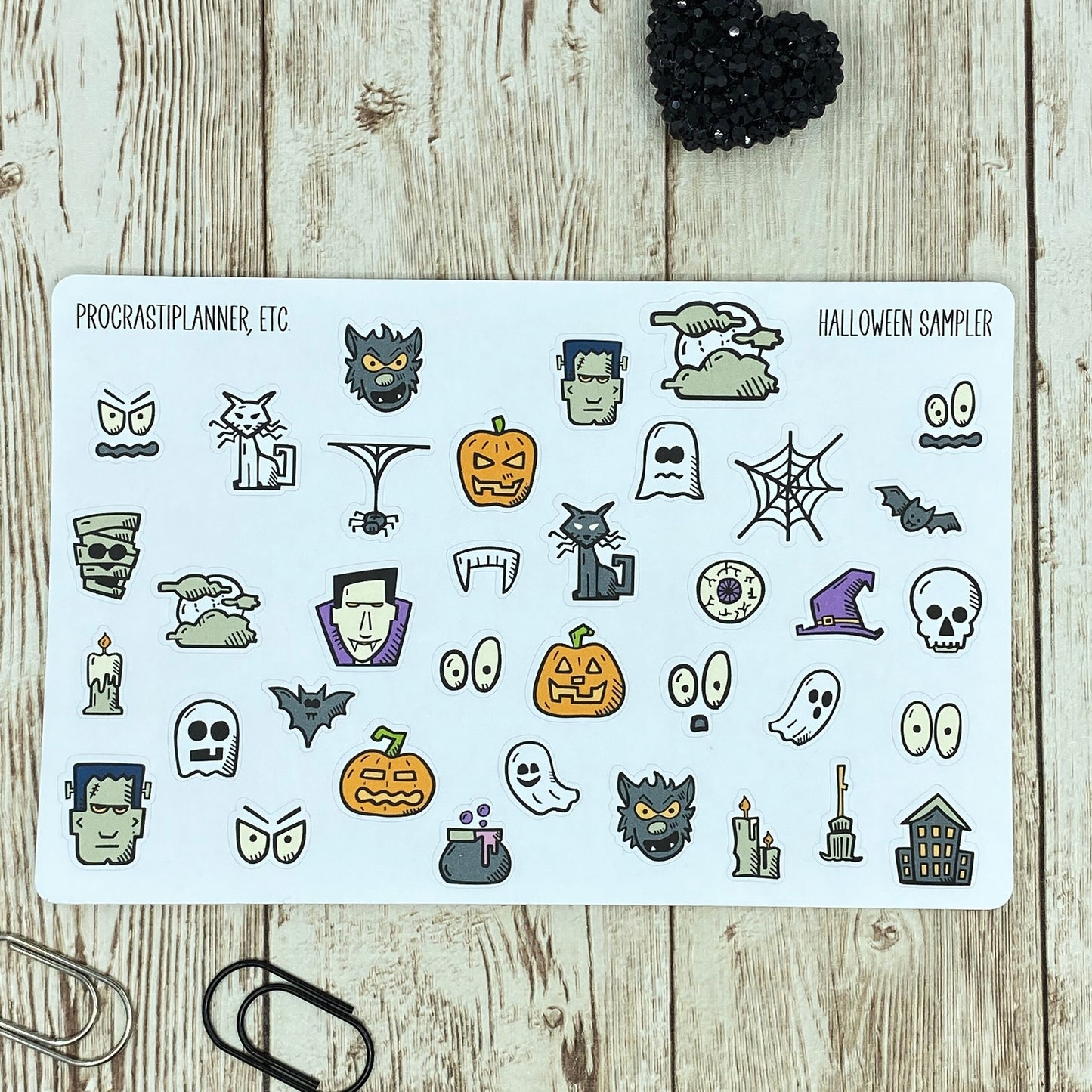 Halloween Planner Stickers