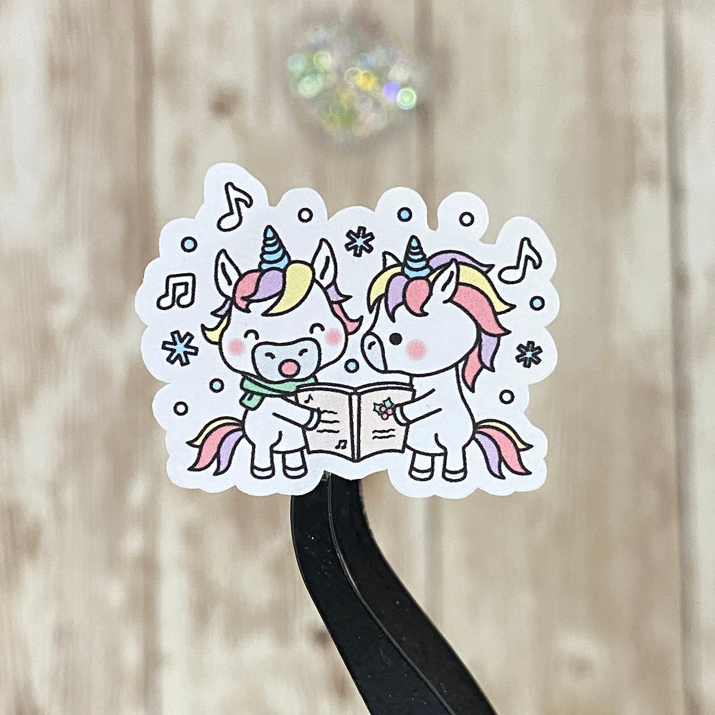 Unicorn Christmas Holiday Planner Planner Stickers
