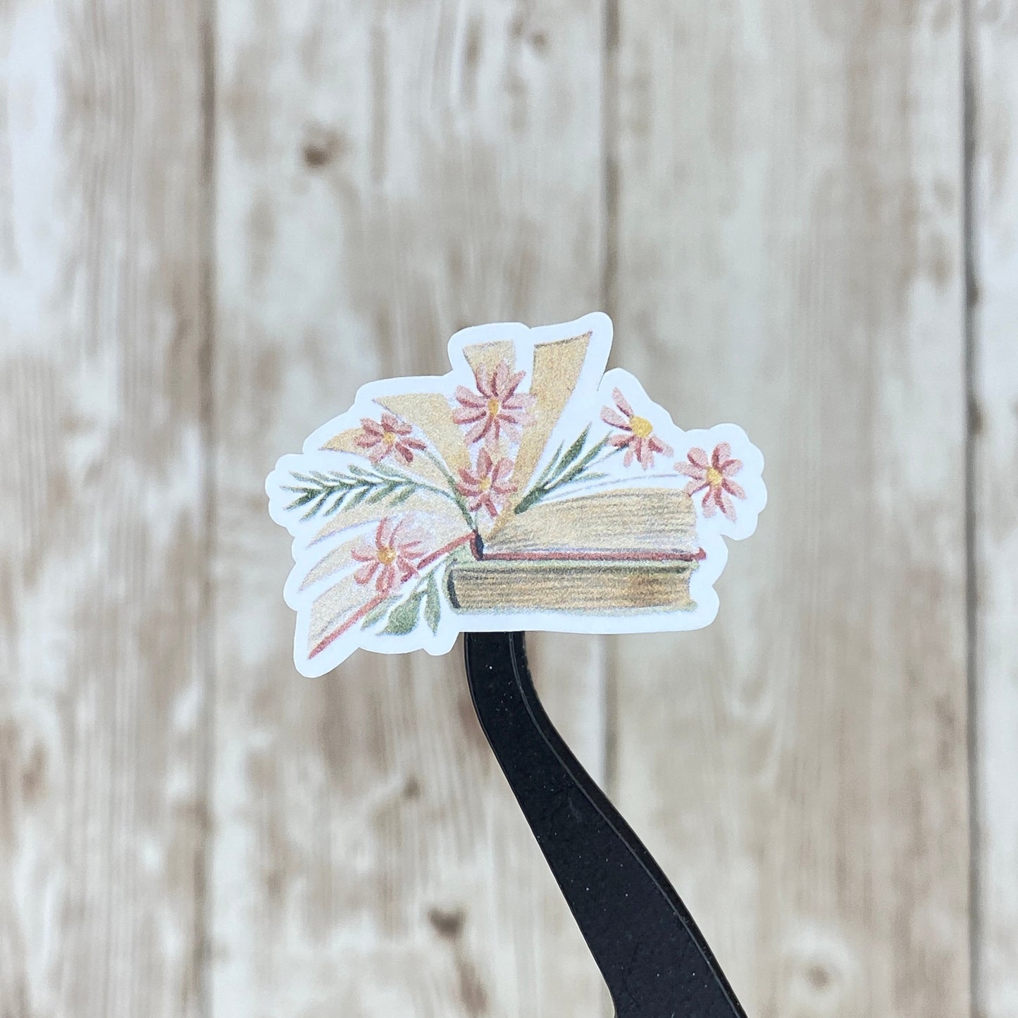 Floral Books Planner Stickers