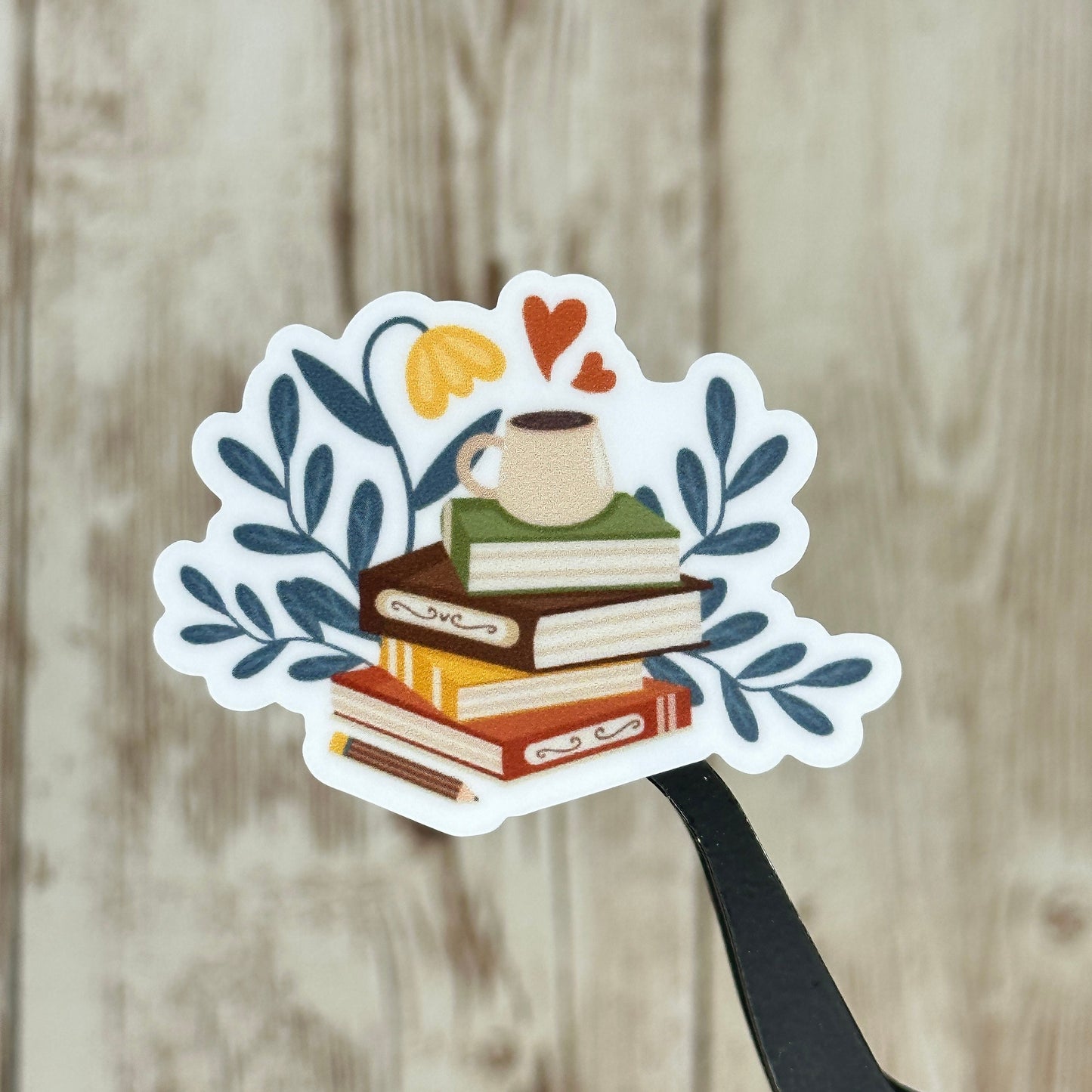 Book Lover Theme Vinyl Decal Sticker Sheet