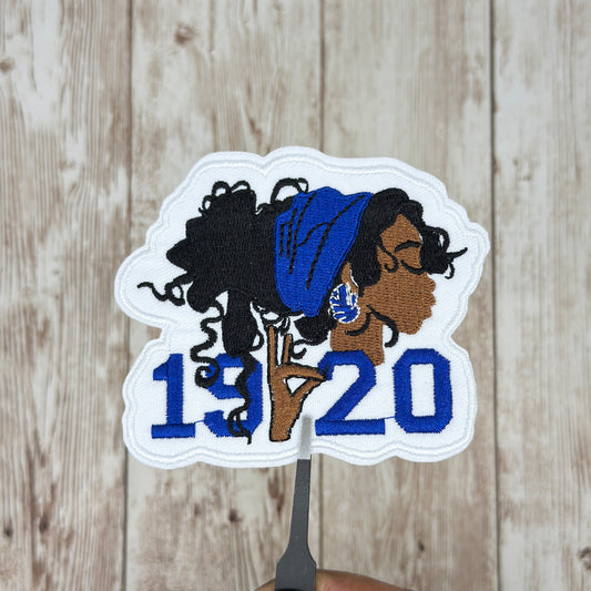 1920 Zeta Profile Iron On Patch