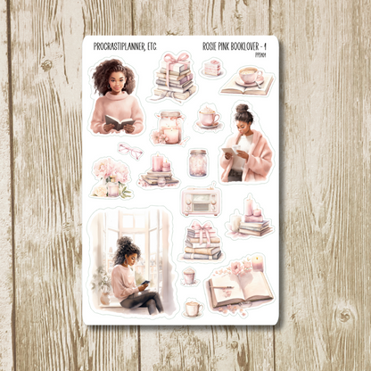 Rosie Pink Book Lover