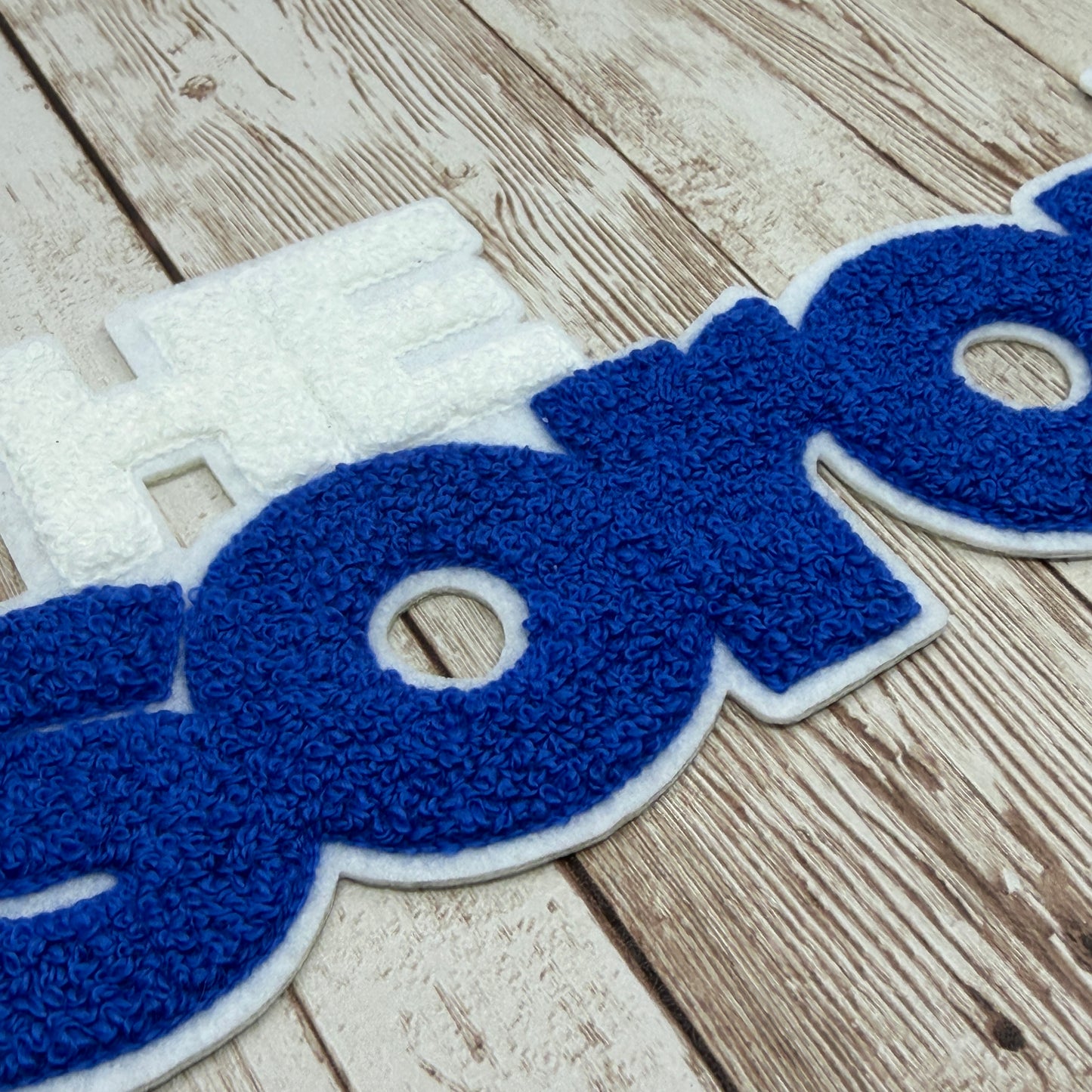 The Sorority Chenille Iron On Patch