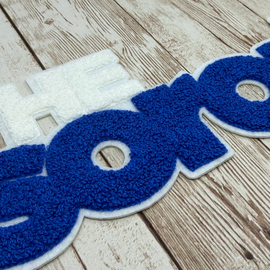 The Sorority Chenille Iron On Patch