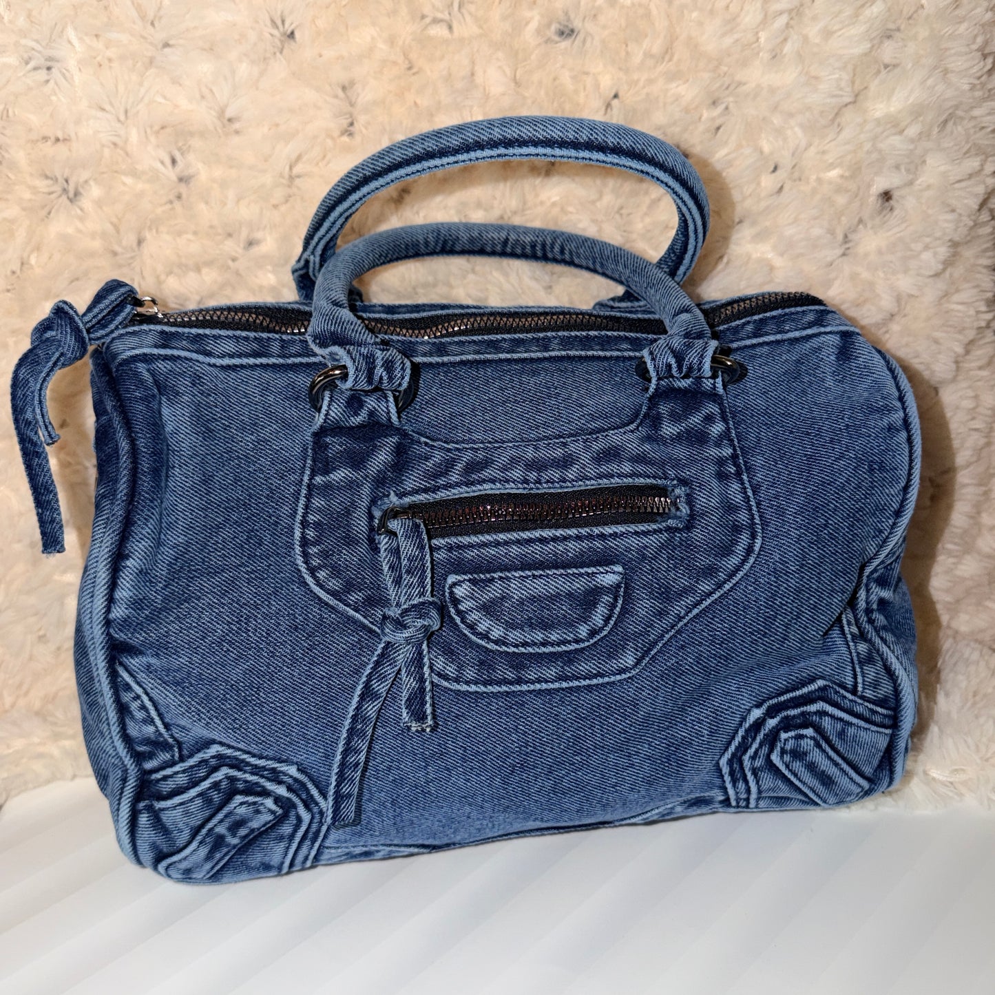 It Girl -  Build Your Own Custom Denim Junk Bag