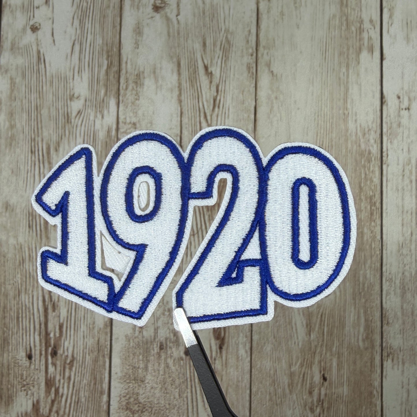 1920 Iron On Patch
