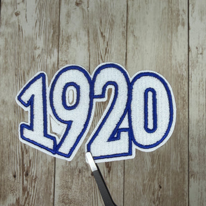 1920 Iron On Patch