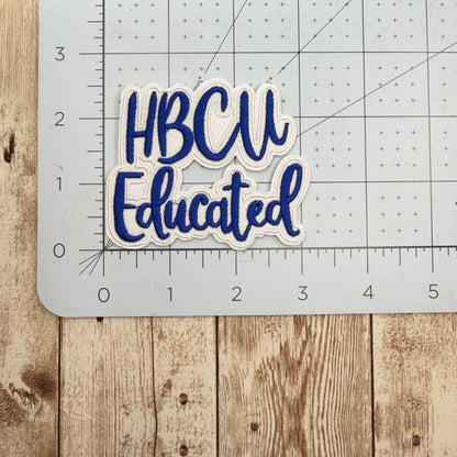 HBCU Educated Iron On Patch
