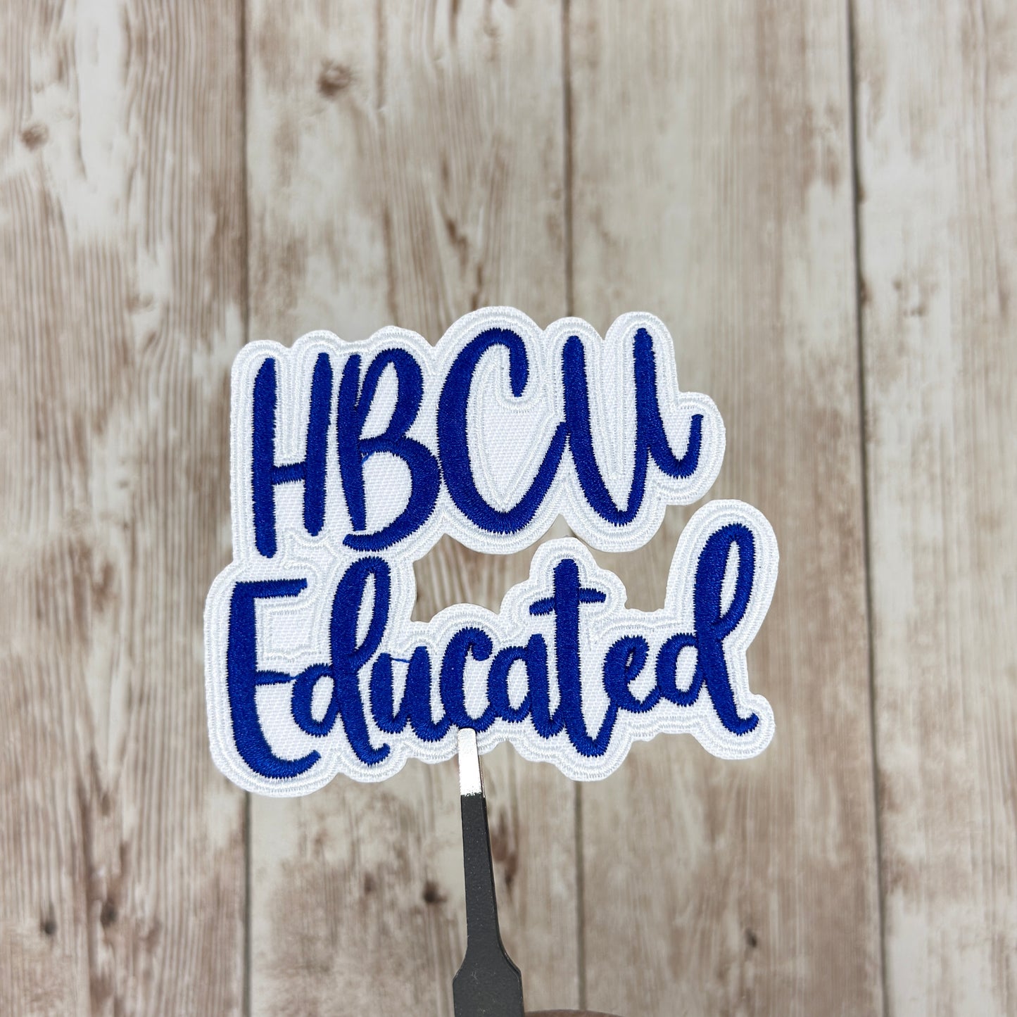 HBCU Educated Iron On Patch