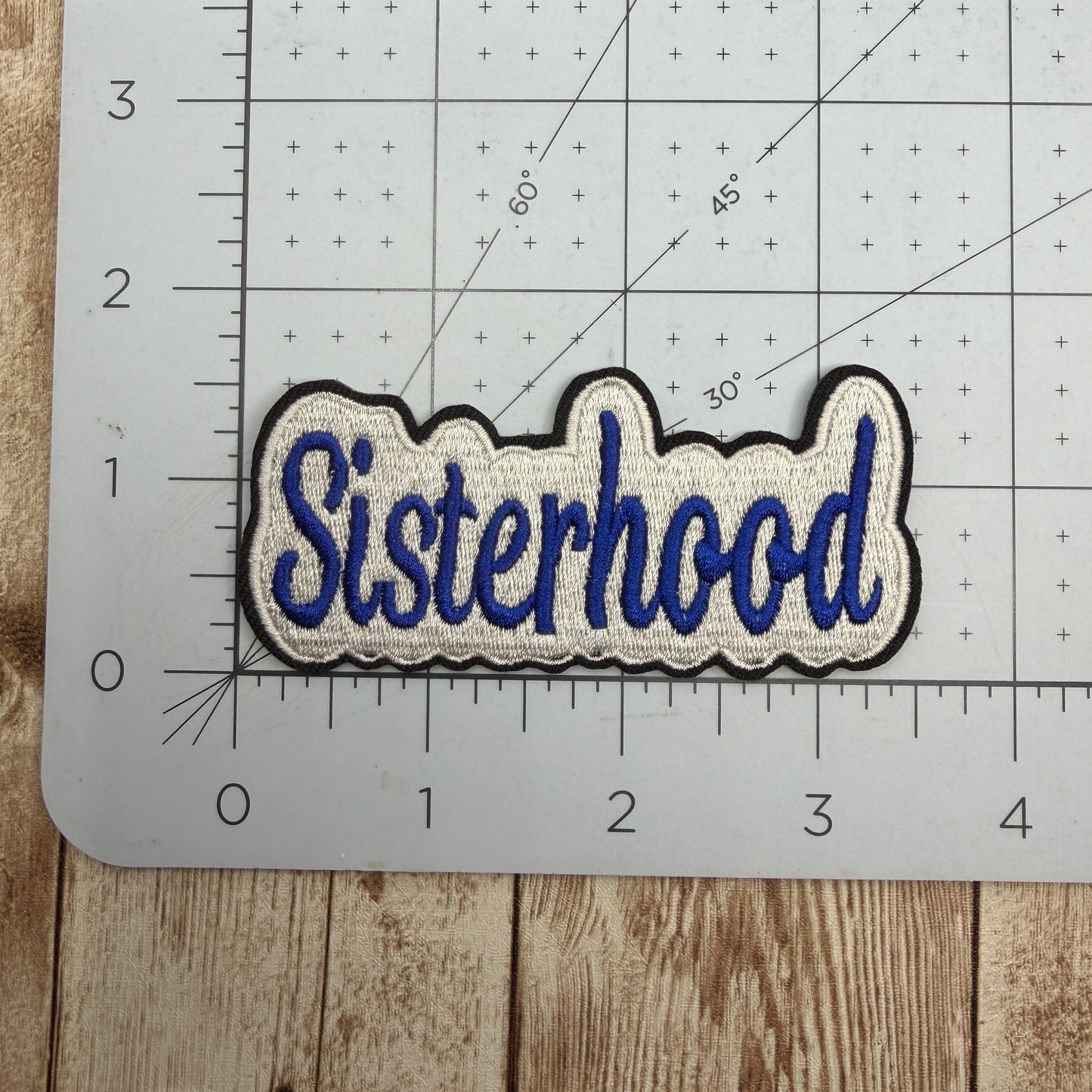 Sisterhood Iron On Patch