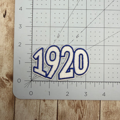 1920 Iron On Patch