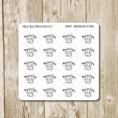 HB90 Method - Brainstorm Planner Stickers