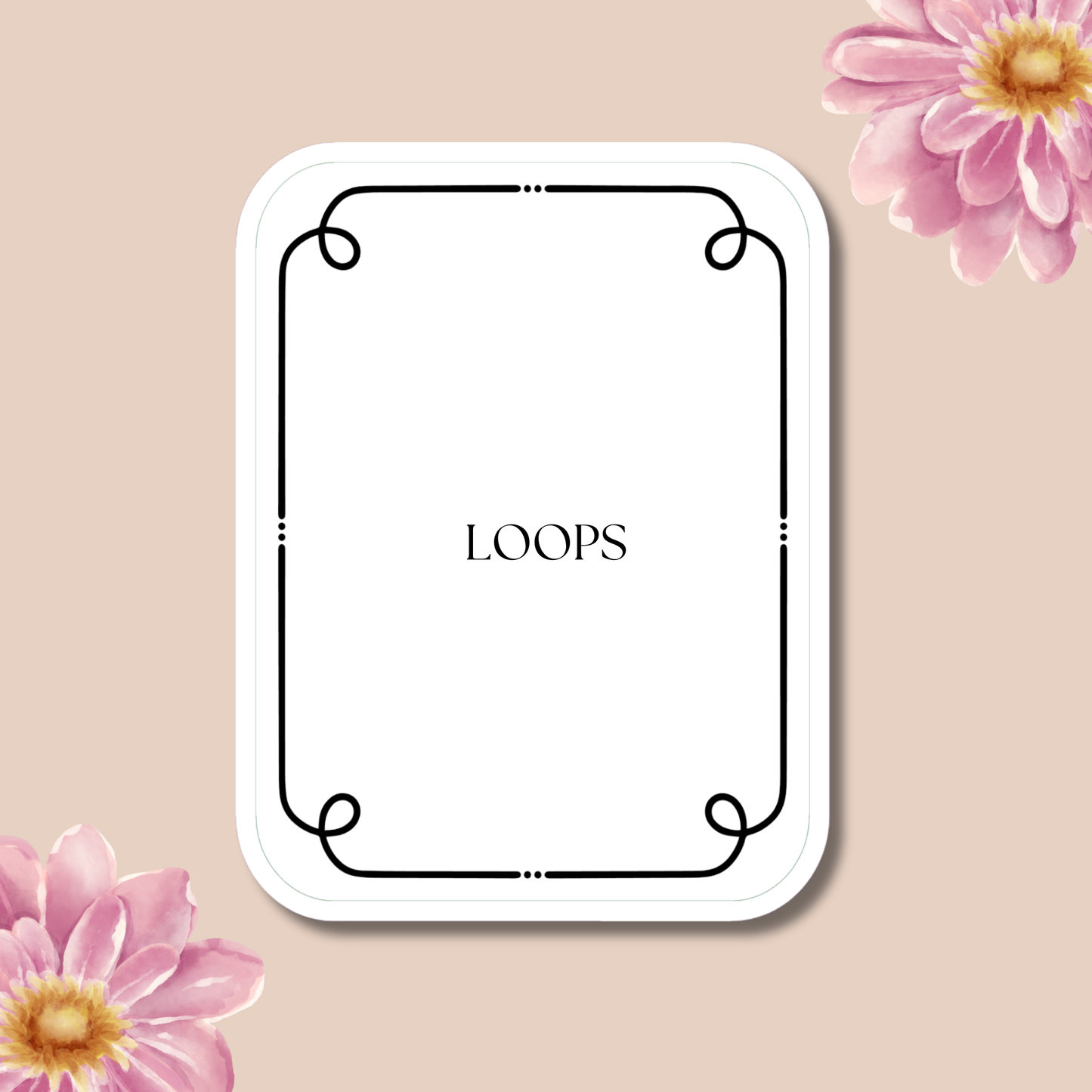 Blank Decorative Bookplates Sets