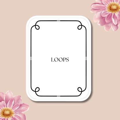 Blank Decorative Bookplates Sets