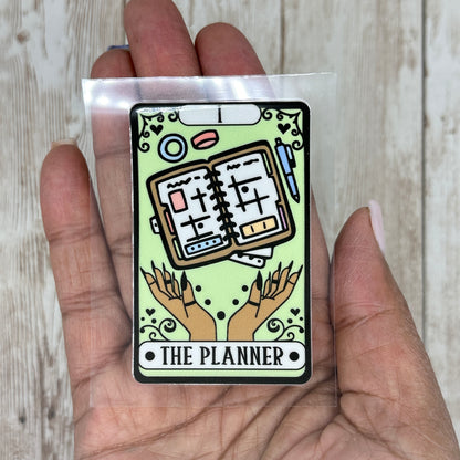 The Planner Tarot UVDTF Decal