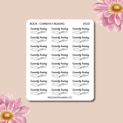 Currently Reading with Book Deco