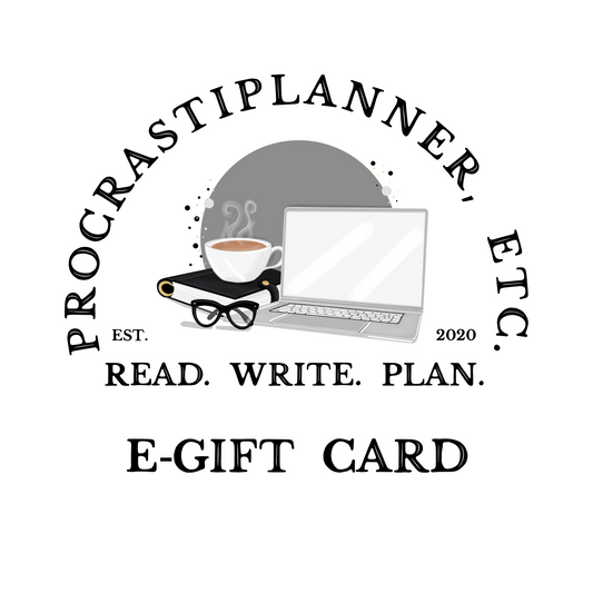 Procrastiplanner, Etc E-Gift Card