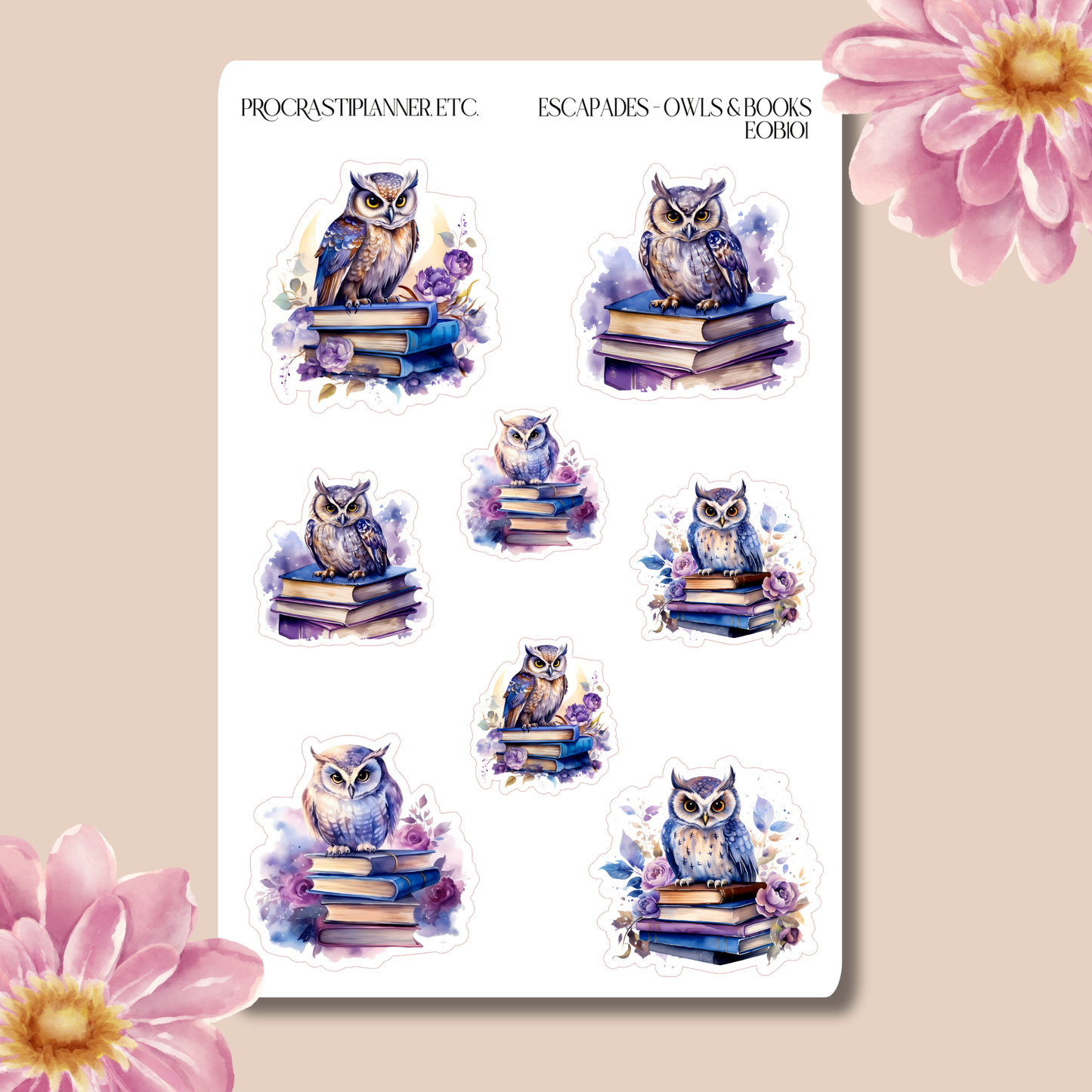 Escapades Owls and Books