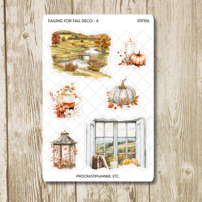 Falling for Fall Deco Planner Stickers