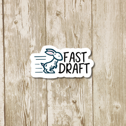 Fast Draft Writer Planner Stickers