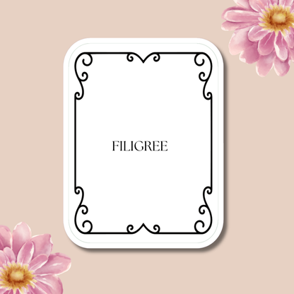 Blank Decorative Bookplates Sets