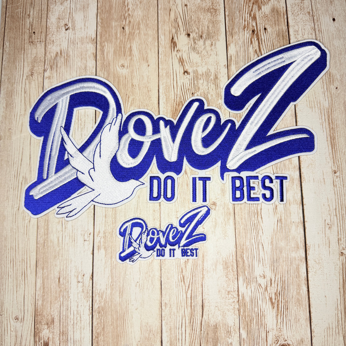 DoveZ Do It Best Iron On Patch -  2 Sizes
